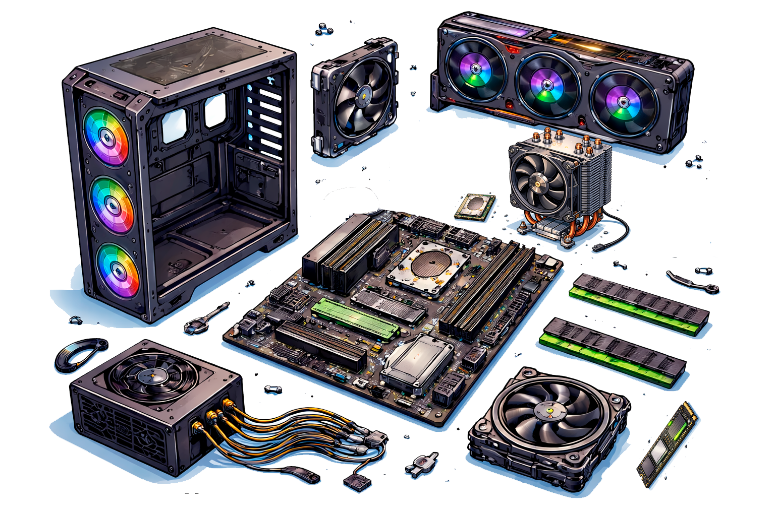 Комплектующие компьютера